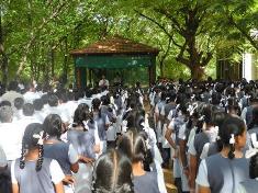Assembly before Temple