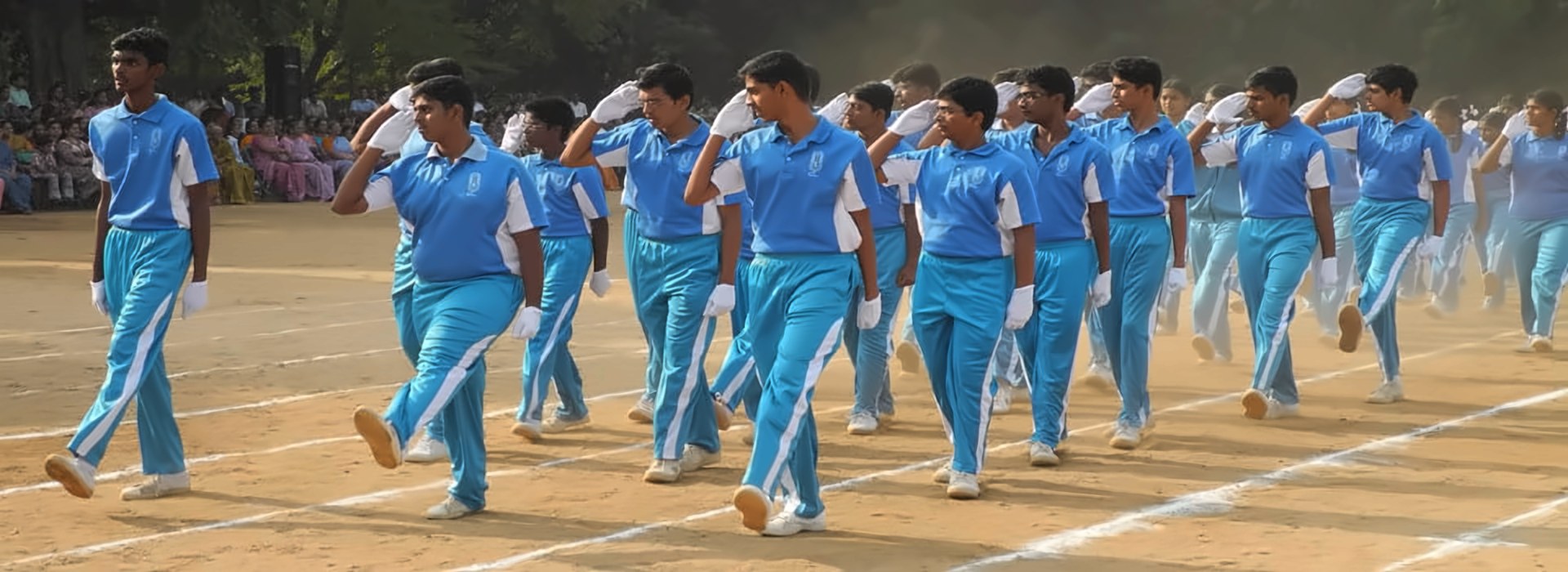 Sports Day – Students' march past