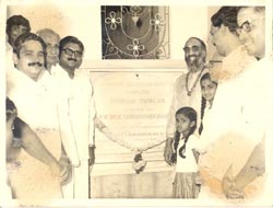 School consecrated on 10.2.1974